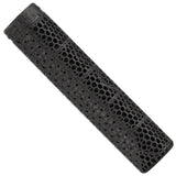 Lizard Skins 3DGRP bike handlebar grip in jet black, showcasing its ergonomic design and textured surface for a secure hold.
