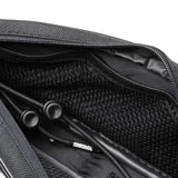 Profile Design Explorer large top tube bike storage pack with splash-proof zipper, mounted on a bicycle frame.