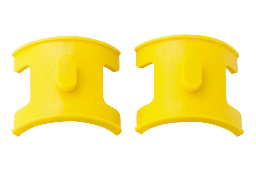 Topeak 32mm yellow rubber shim for Defender M2 mudguard mount, accessory for bike protection and mounting stability