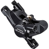 Shimano Alfine BR-S7000 hydraulic brake caliper in black, front or rear post mount, 2-piston bicycle component image