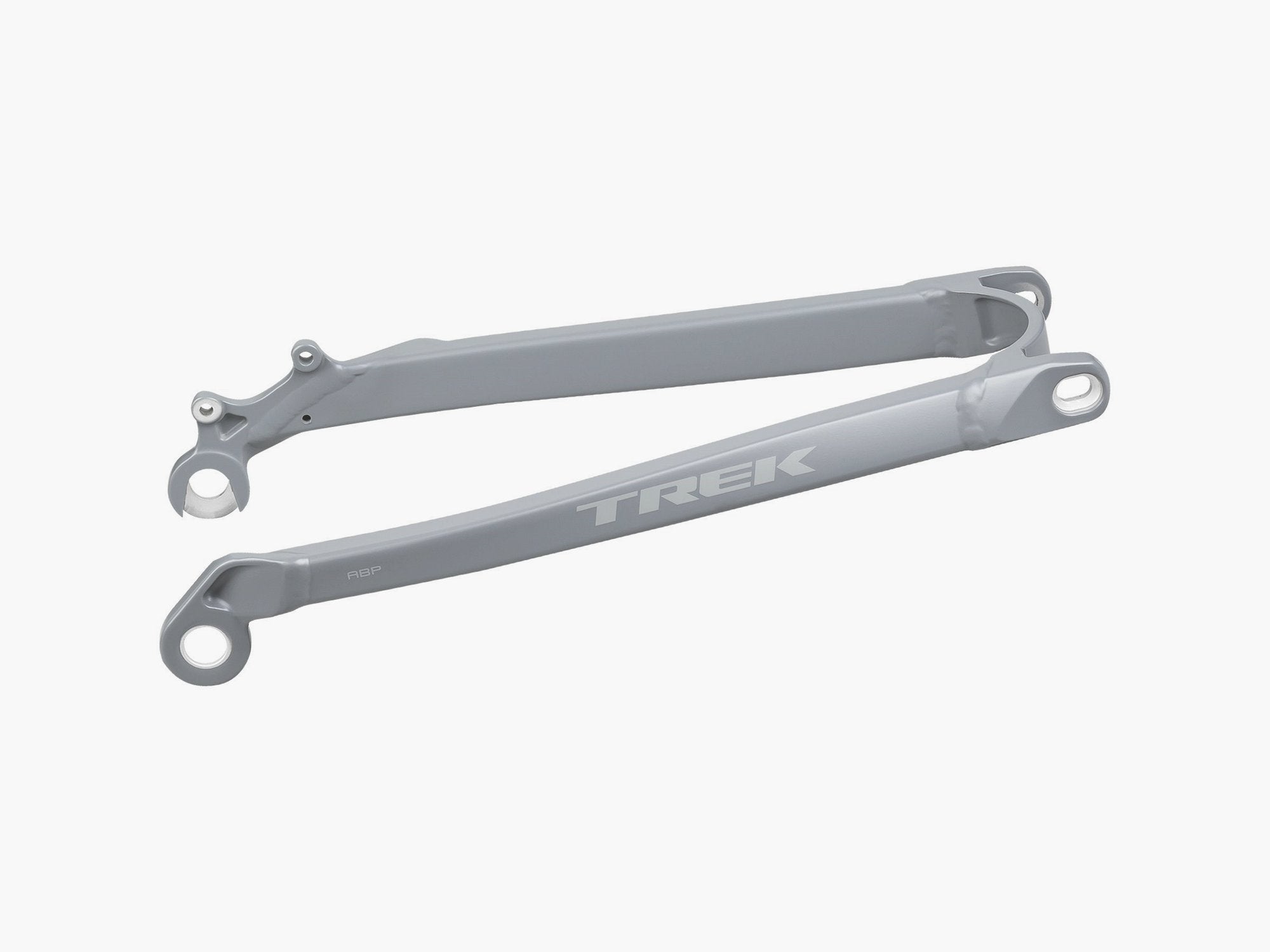 Trek Session 27.5 aluminum seatstay for mountain bike 2015-2021, replacement component, black and silver finish.