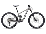 Giant Trance X 1 mountain bike with 140mm rear suspension, 150mm fork, and adjustable geometry on a trail.