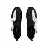 Fizik R3 Transiro road cycling shoes with carbon sole and BOA closure system, shown from a side view.