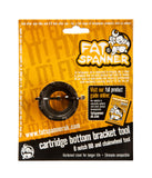 Fat Spanner Xtr 8-Notch Bottom Bracket Tool for crankset installation and removal, workshop tool for bike maintenance.