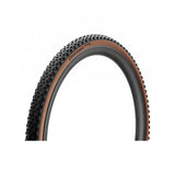 Pirelli Cinturato Gravel S Classic tan 700x50c tubeless-ready tyre with SpeedGRIP TechWALL for gravel cycling.