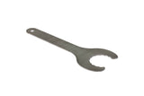 Hope Tool Bottom Bracket Install Spanner for BSA and 24mm axle bike maintenance, shown in a workshop setting.