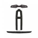 Black MET Vinci Allroad helmet replacement pad kit for enhanced comfort and fit inside cycling helmets.