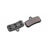 Jagwire Pro Extreme Sintered Disc Brake Pads for Shimano and RideRever MTB systems, showing close-up of brake pad components.