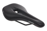 Ergon SM Sport men's mountain bike saddle with pressure relief features and accessory mount, designed for comfort and performance.