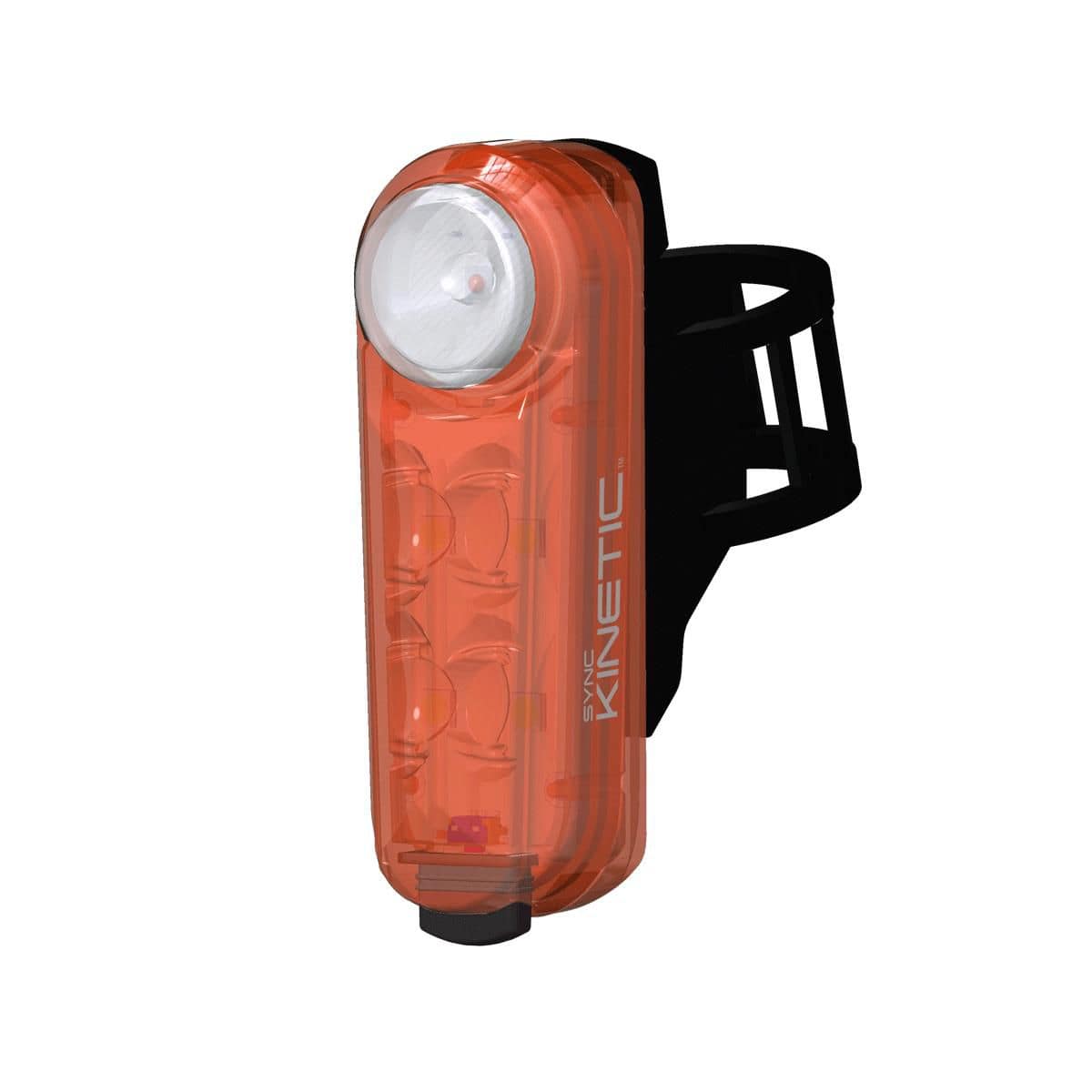 CatEye Sync Kinetic 40/50 LM USB rechargeable rear bike light with kinetic brake burst for enhanced visibility and safety.