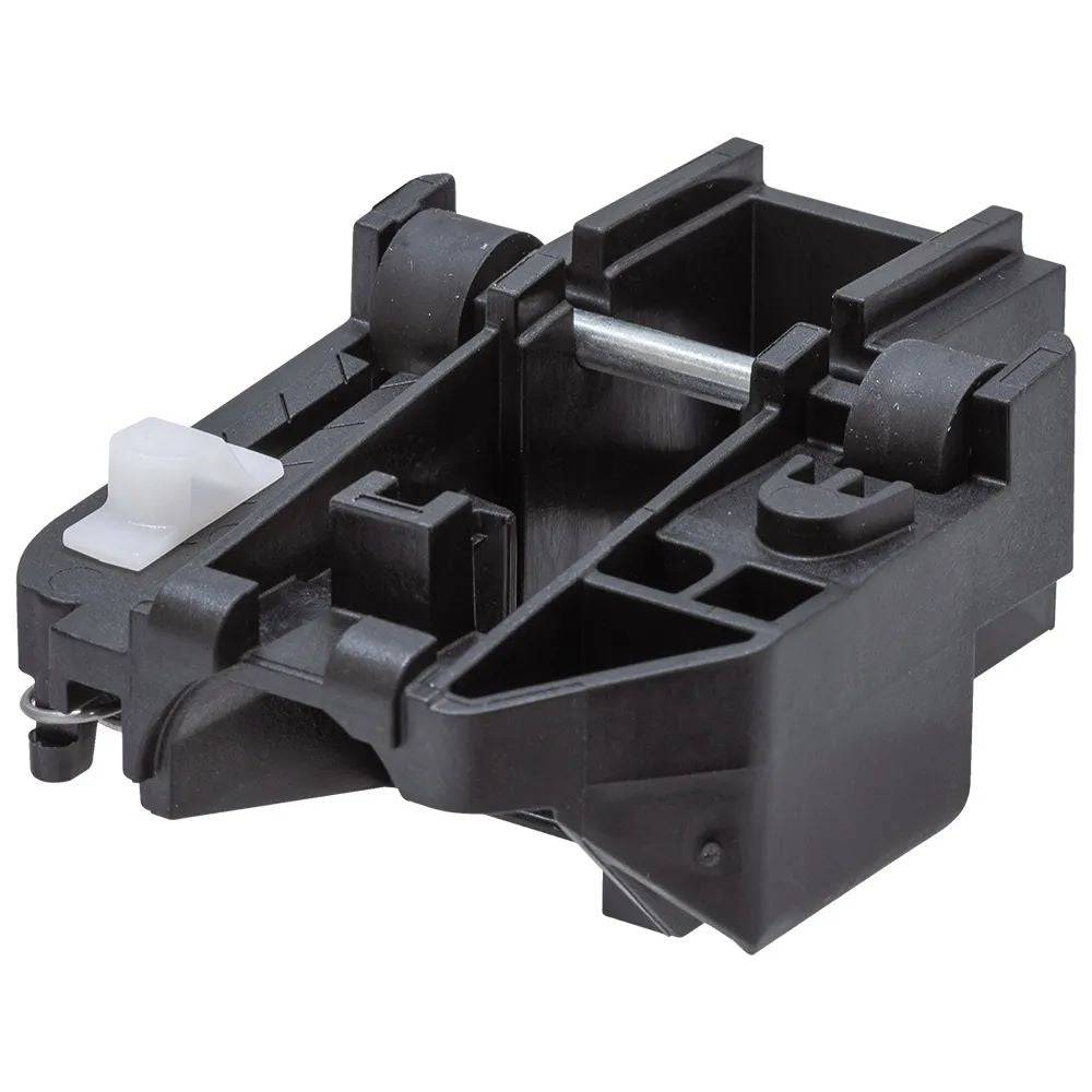 ABUS Battery Lock BLO CUB IT2 bracket accessory for secure power access to ABUS locks, shown attached to lock in a secure setting