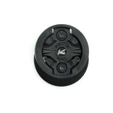K-Edge off-set spacer for Garmin EDGE 1050 bike computer, compatible with K-Edge mounts, shown attached to a cycling accessory.