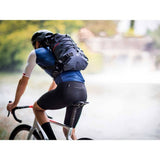 Campagnolo Roll Top Cycling Backpack showing waterproof design and adjustable straps for commuting and outdoor cycling.