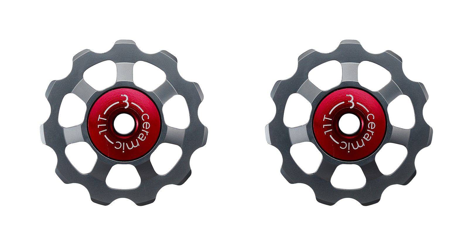 BBB BDP-22 - AluBoys Ceramic Jockey Wheels 11T Grey | Swinnerton Cycles