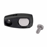Mavic carbon flat spoke magnet for bike computer mount, accessory used for sensor attachment on bicycle wheel spokes.