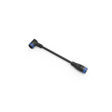 MAHLE X30/X20 connector DE RA2 90° eX1 for e-bike battery extension, close-up of the electrical component.