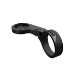 MAHLE Extended Mount Sport component for PulsarONE display with Garmin compatibility, shown in black with mounting features.