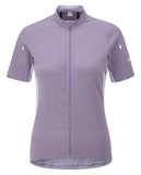 Rab Cinder women's cycling jersey with ventilation, secure zip pockets, and tailored fit, designed for comfortable riding.