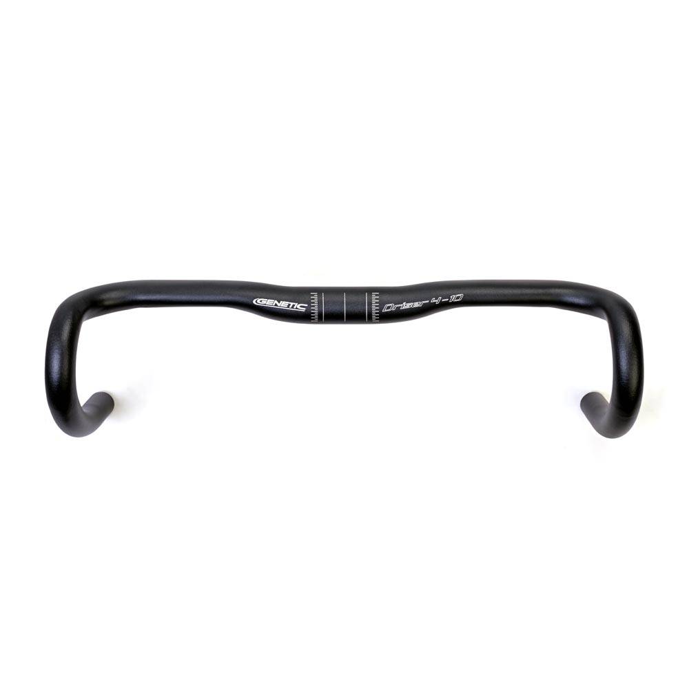 Genetic Handlebars - Road 10mm Rise, 4Deg Flare, 125mm drop, 75mm reach, 6061 T6 Alloy, 31.8mm | Swinnerton Cycles