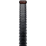 Maxxis Rambler tubeless ready mountain bike tyre with EXO protection for hardpack trails, showcasing rugged tread pattern and sidewall.