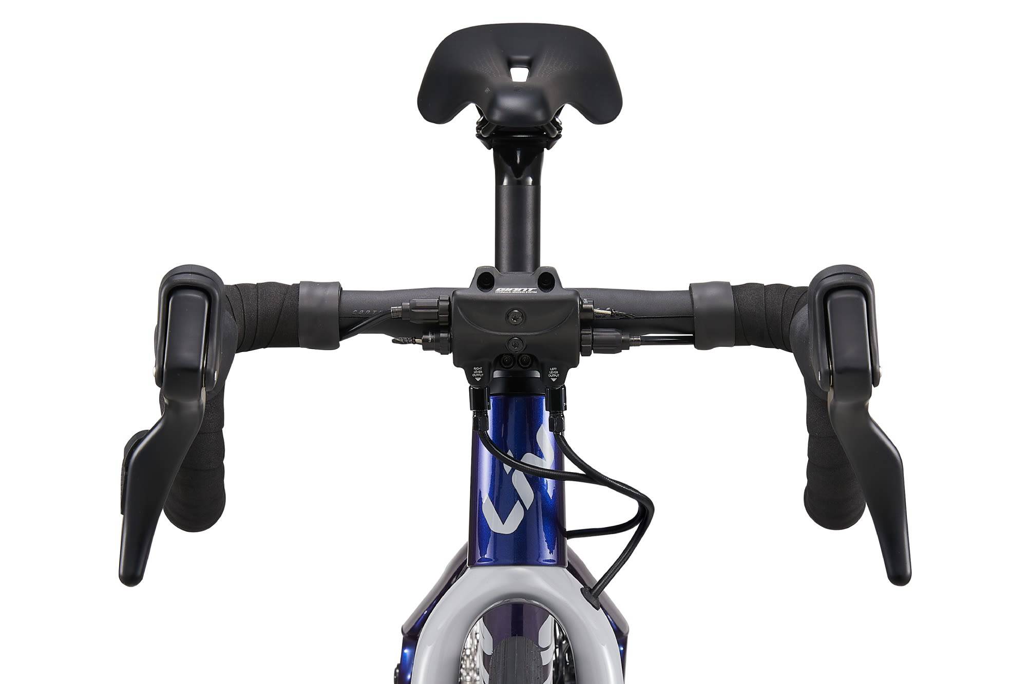 Liv Seek 2 MY26 youth gravel bike with hydraulic disc brakes and adjustable seatpost, featuring a lightweight frame and knobby tires.