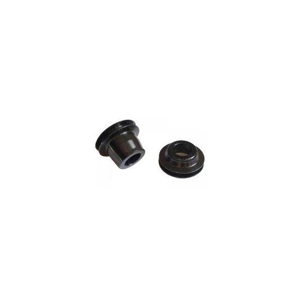 DT Swiss front wheel kit with 100mm width and 12mm thru-axle adapters for 240 hubs, shown with components and hardware.