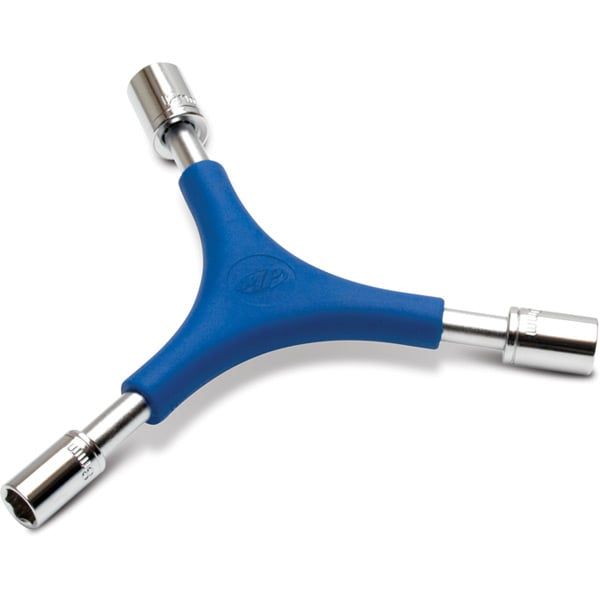 Motion Pro Y-Drive 1/4" wrench set with 8, 10, 12mm sockets and 4, 5, 6mm Allen keys, workshop tool kit