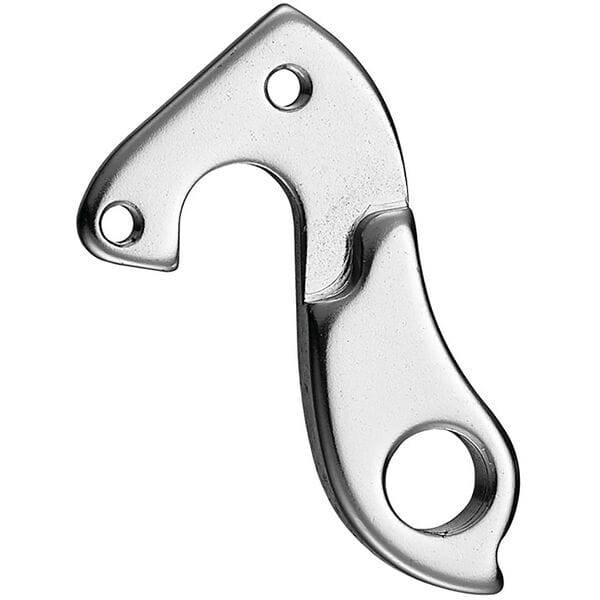 M Part gear hanger for bikes, showcasing durable replacement component for various bike brands, mounted on a bike frame.
