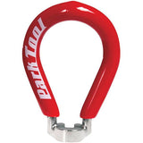 Park Tool SW-2 Spoke Wrench 0.136-inch red precision wheel repair tool for bike wheel spoke adjustments.