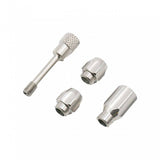Kids Ride Shotgun Pro black replacement fastener kit for shotgun pro seat accessories, shown in the image.