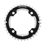 FSA Pro MTB 104BCD 2x11 chainring for mountain bike, durable components with smooth shifting, shown in close-up image