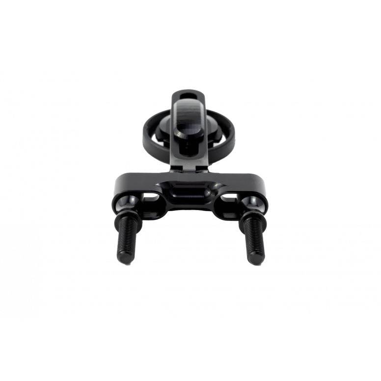 Cane Creek Light and Camera Mount for Cane Creek computer mount in black, designed for cycling components and accessories