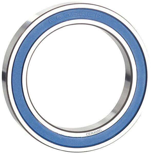 M Part Ceramic Bearing 6806 LLB for bicycle wheels and hubs, showing the 30x42x7 size and component design.