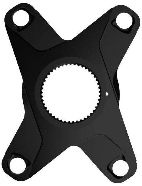 ROTOR Spider Road Bcd110X4 Din 2X/1X - Gloss Black | Swinnerton Cycles