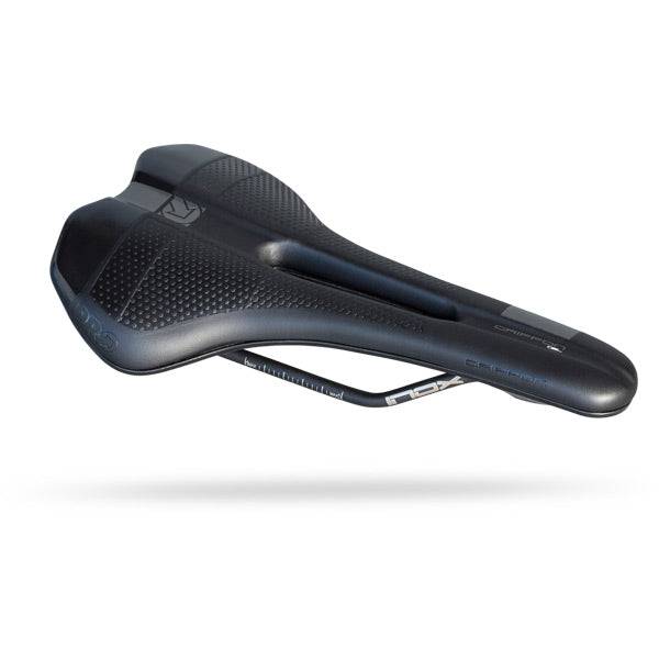 PRO Griffon Gel Saddle for bikes, featuring comfortable gel inserts and lightweight design, ideal for performance cycling.