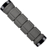 Lizard Skins Northshore dual-clamp lock-on grips for MTB and BMX bikes, featuring textured rubber for secure grip.