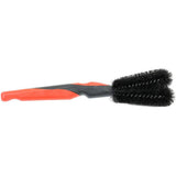 Zefal ZB Twist Brush with adjustable double-head for cleaning bike pedals and disc brakes, workshop tool for bike maintenance.