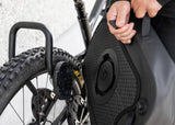 Aeroe QuickLock Urban Backpack 10L waterproof bike bag with versatile carry options, shown with adjustable straps and reflective details.