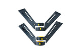 Topeak black spare legs for DeFender XC1 XC11 mudguard forks, suitable for 36-48.5mm width, outdoor cycling accessories