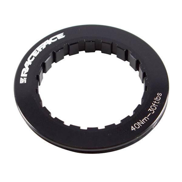 Race Face Cinch 30mm lockring replacement for 2014 Next SL cranksets, bike components and spare parts.