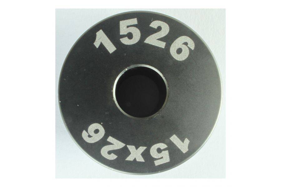 Enduro Bearings MR1526 inner guide for EB8420 bearing press, black component designed for precise bearing installation.