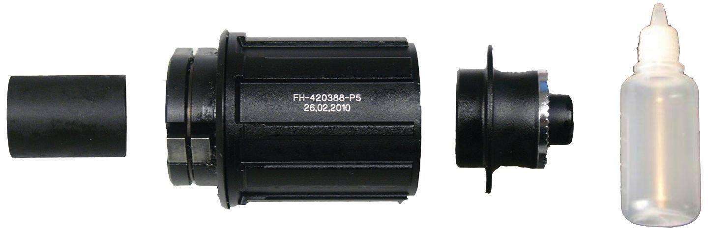 Bontrager Race Lite/X Lite/Aeolus v2 9-speed freehub body compatible with 130/135mm OLD bike hubs, component for wheel upgrade