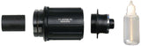 Bontrager Race Lite/X Lite/Aeolus v2 9-speed freehub body compatible with 130/135mm OLD bike hubs, component for wheel upgrade
