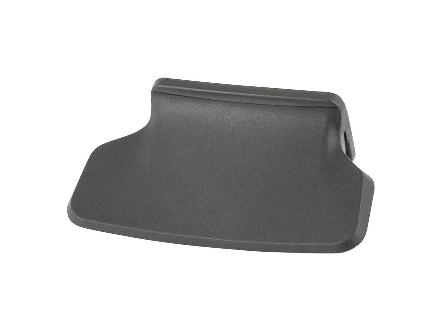 Trek 2023 Fuel EXe alloy main pivot mud flap in black, designed for frame protection on mountain bikes.