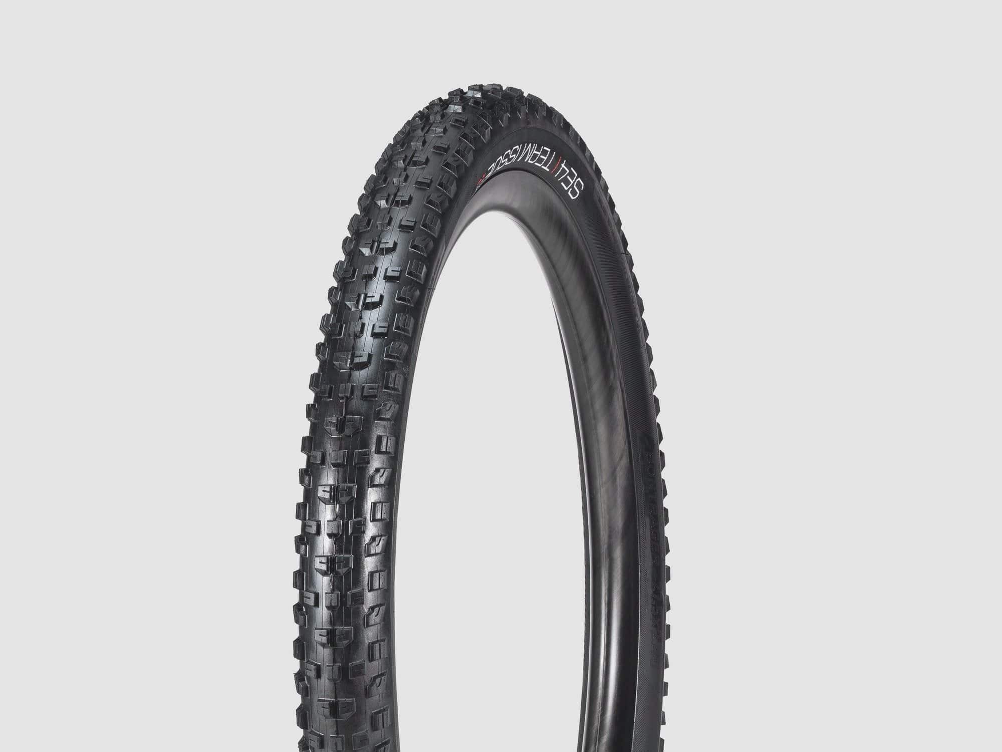 Bontrager SE4 Team Issue TLR MTB tyre with tread pattern and tubeless ready design for enduro and trail mountain biking.