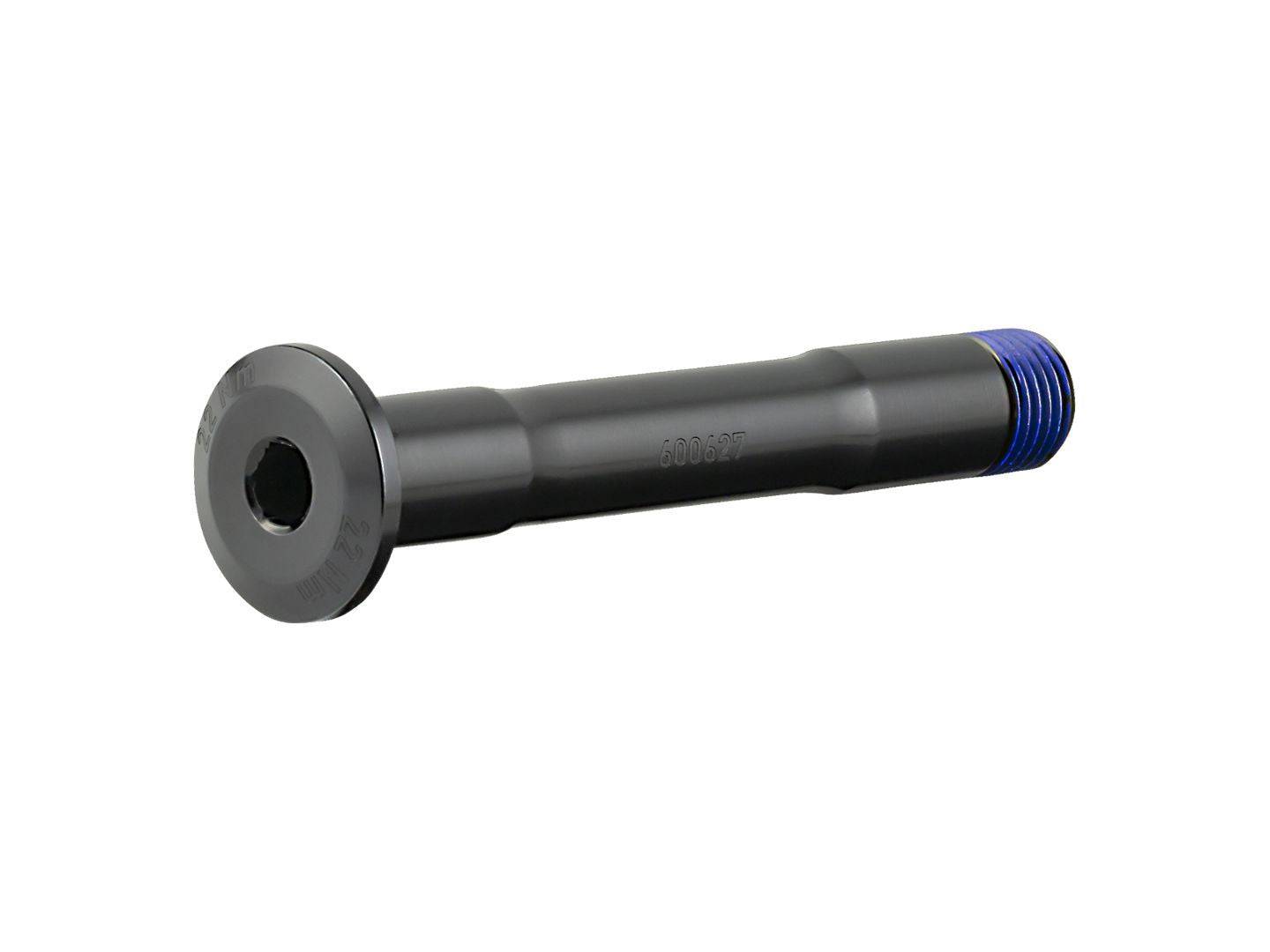 Trek 2021 Slash 29 Rocker Pivot Axle Bolt, black alloy, M12 x 81.3mm, bike component for mountain bike suspension system