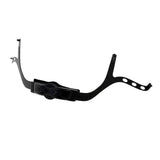 TSG Status helmet dial-fit system replacement straps and accessories, shown in black with adjustable features.