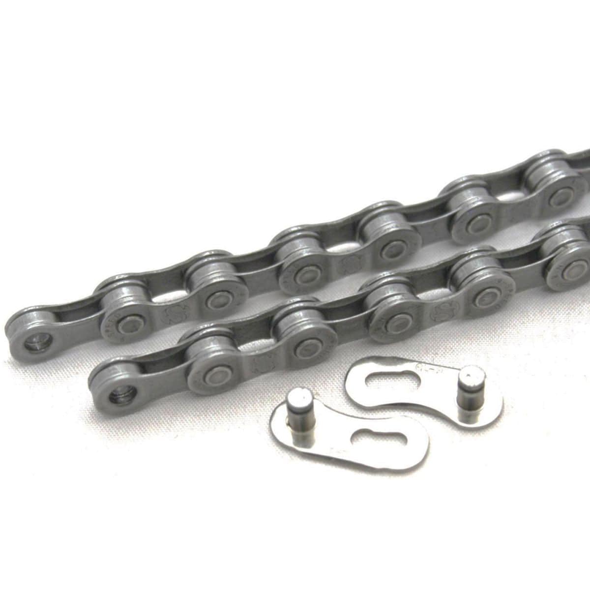 Clarks 5-7 Speed Anti Rust Chain - Silver: SILVER 5/7 SPEED | Swinnerton Cycles