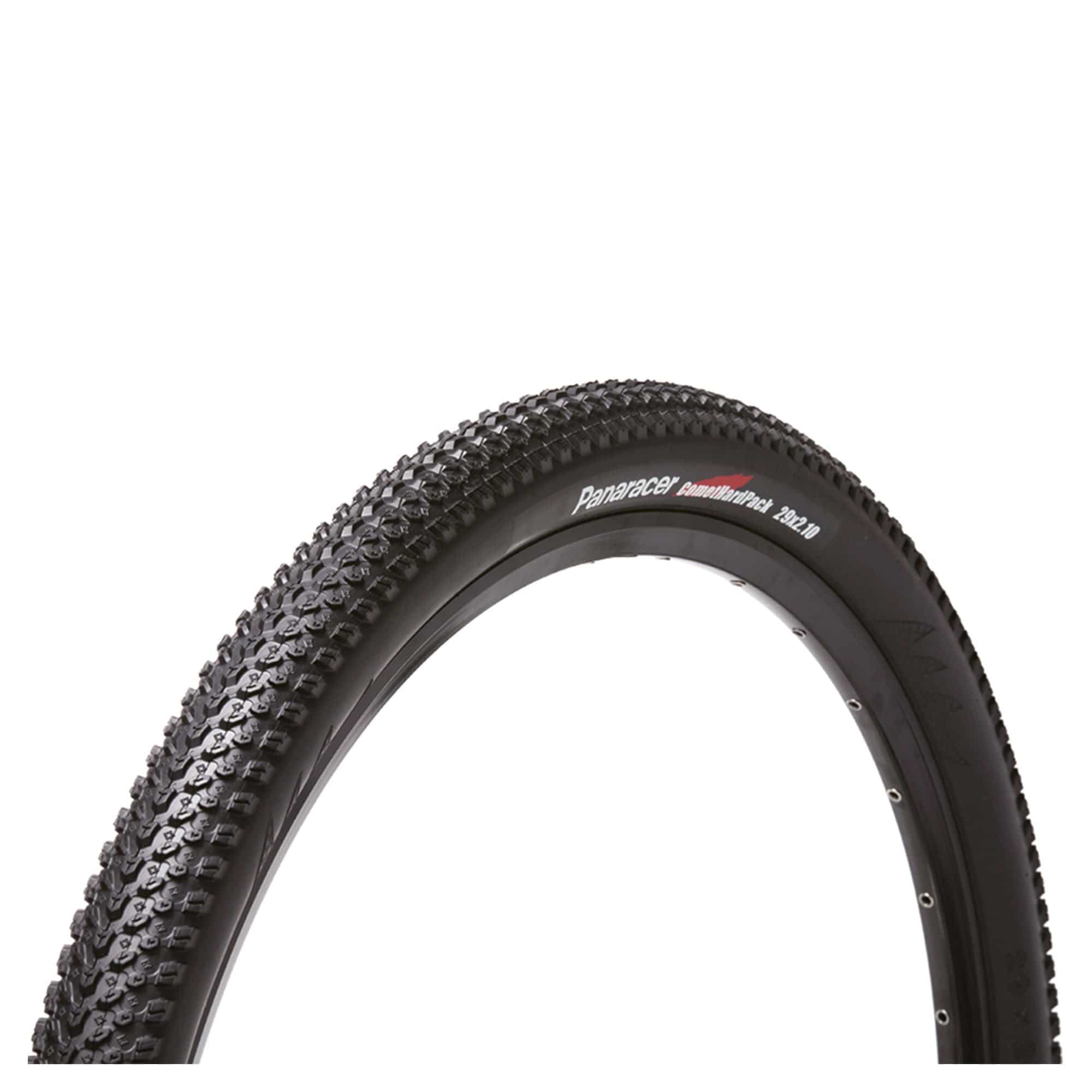 Panaracer Comet Hard Pack folding MTB tire for trail and XC riding, showcasing rugged tread designed for mountain biking.