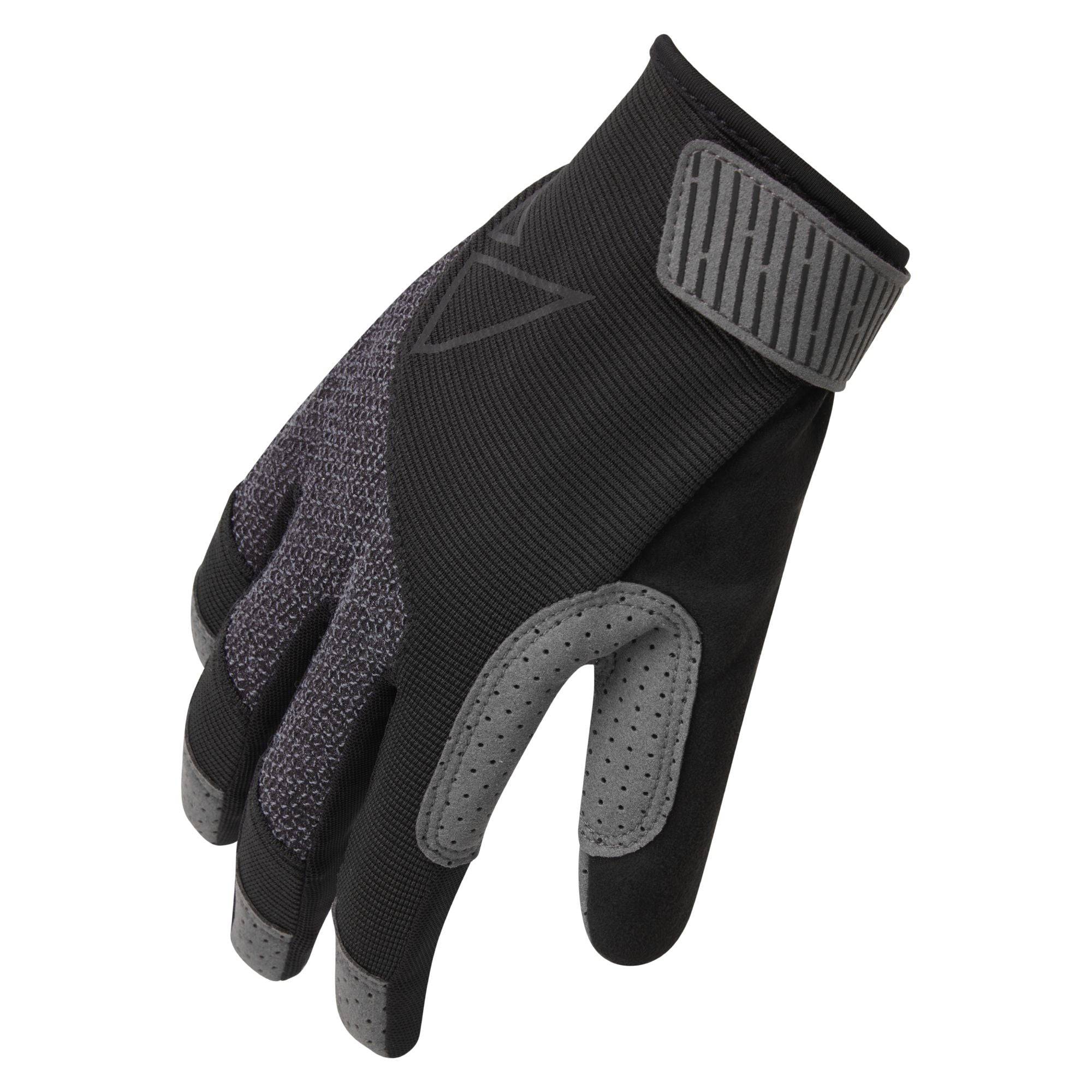 Altura Esker Trail cycling gloves with Kevlar protection and silicone grip, designed for outdoor biking comfort and safety.